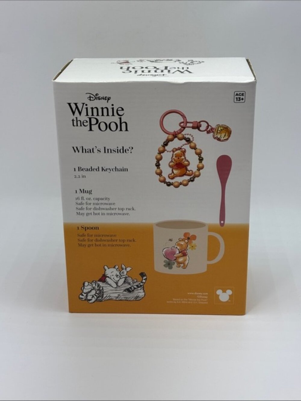 Disney Winnie the Pooh Mug, Spoon and Bag Charm or Keychain Set‎ NEW - Picture 5 of 6